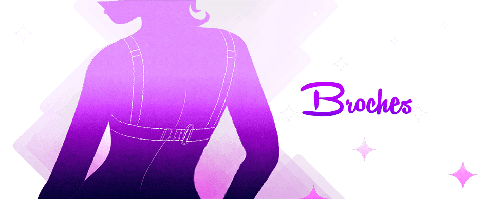 Ilustración broches